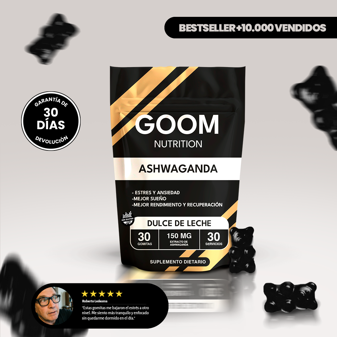 Gomitas Ashwaganda | Menos Estrés y mas Enfoque