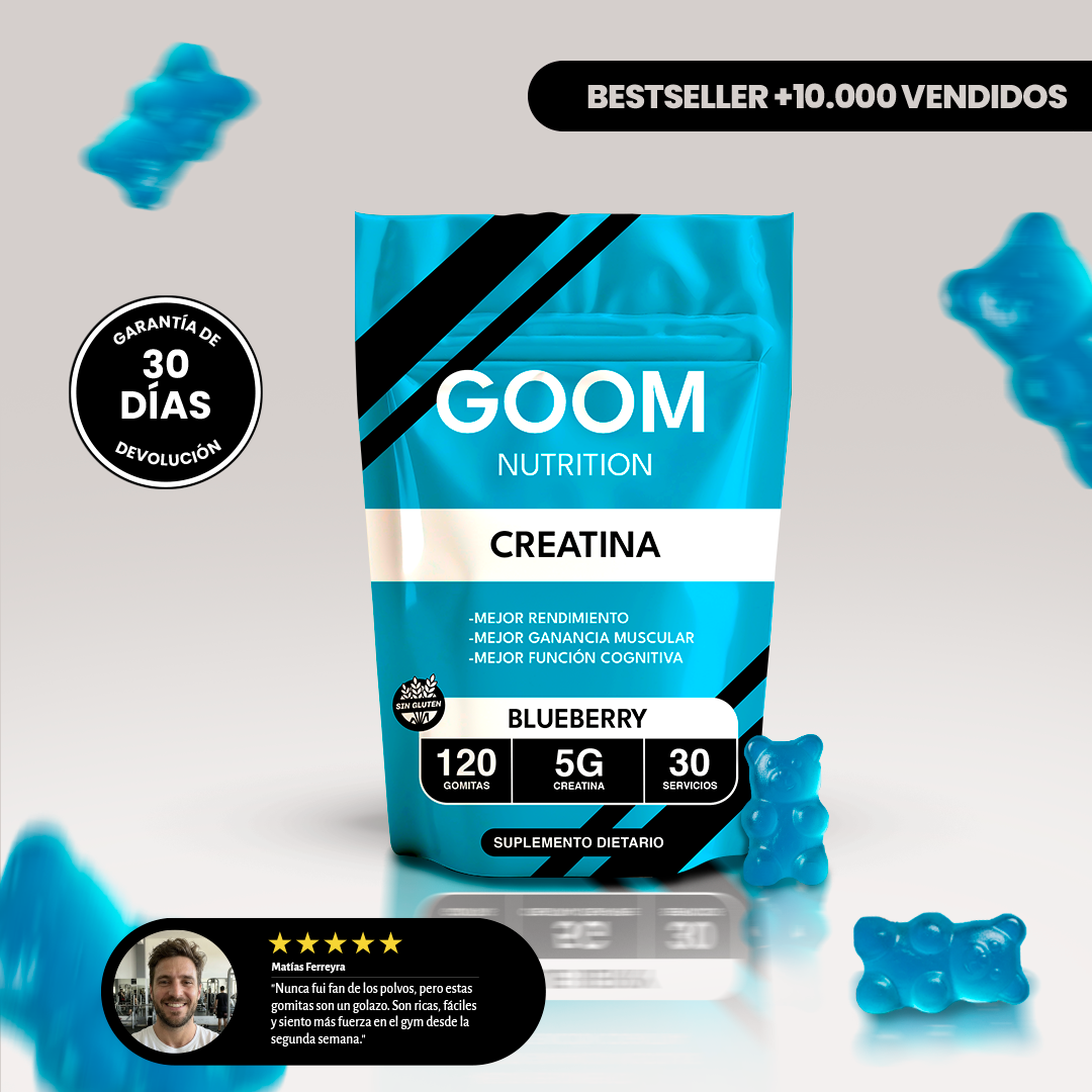 Gomitas Creatina | Potencia tu Rendimiento y Mayor Salud