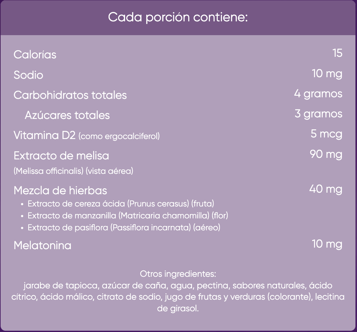 Gomitas Para Dormir | Potencia tu Rendimiento y Mayor Salud