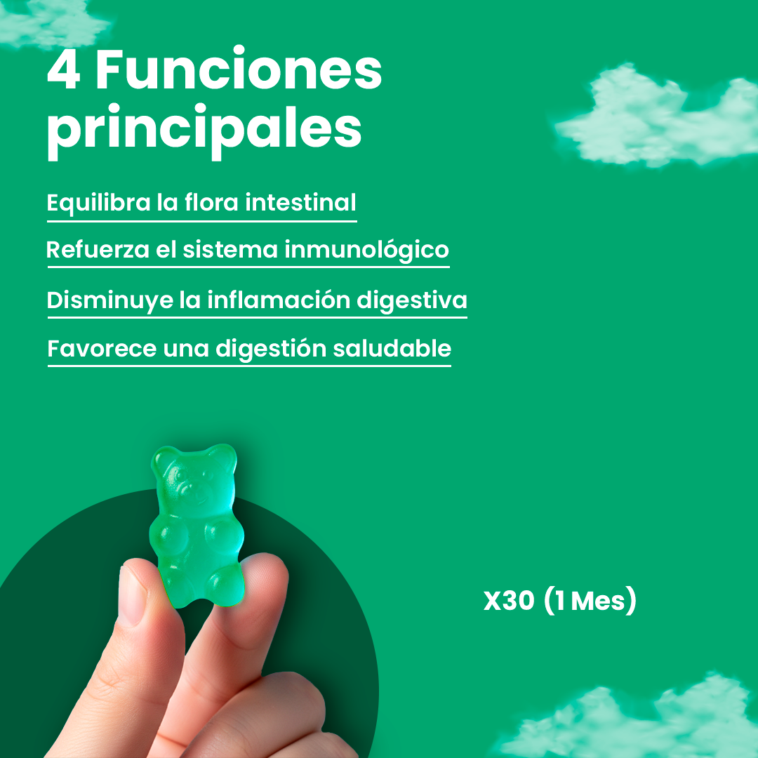 Gomitas De Probióticos | Frescura Intima y Salud Digestiva