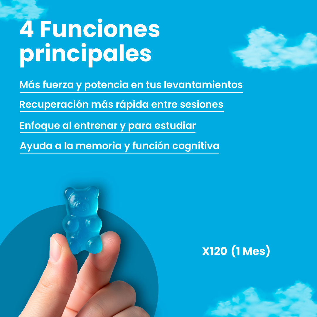 Gomitas Creatina | Potencia tu Rendimiento y Mayor Salud