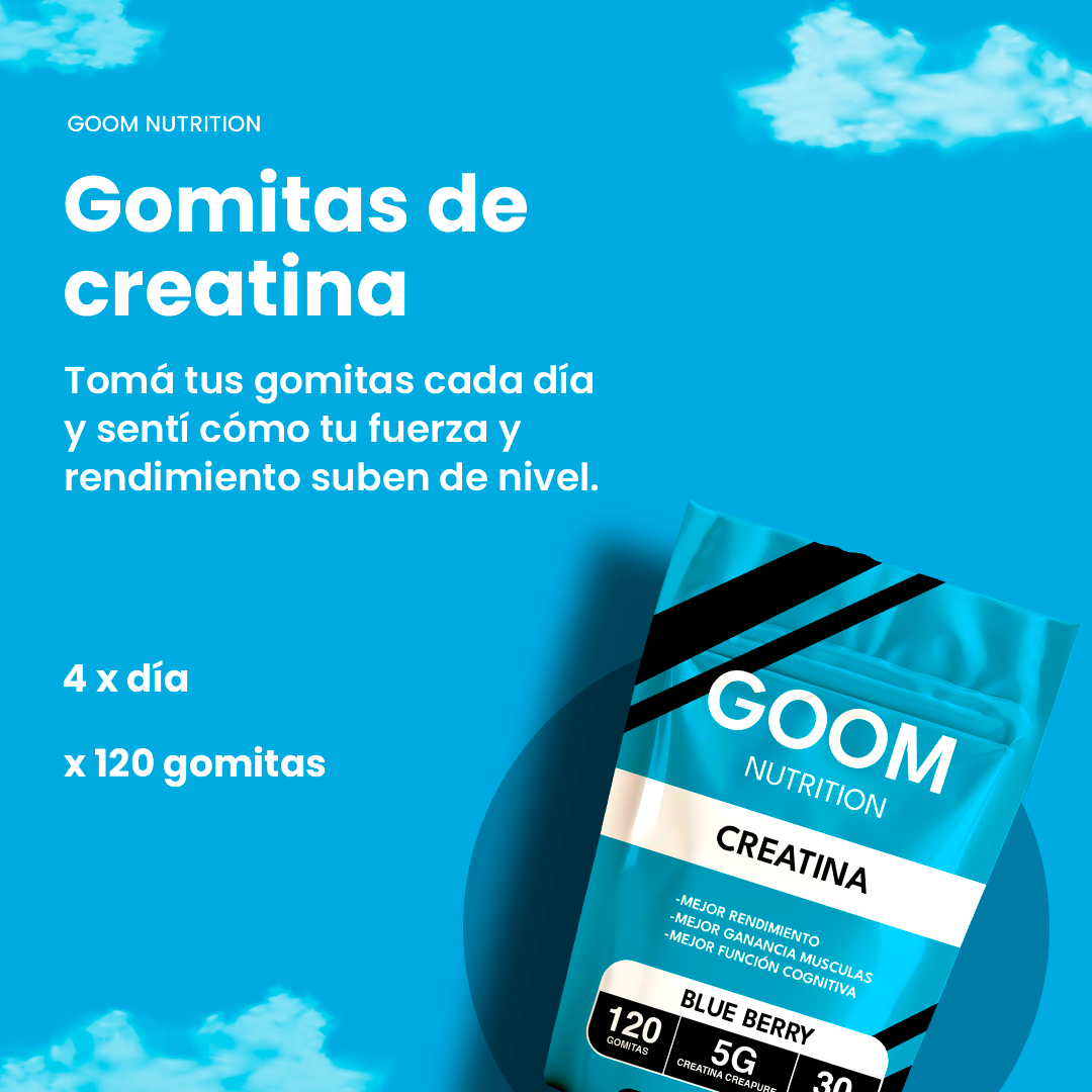 Gomitas Creatina | Potencia tu Rendimiento y Mayor Salud
