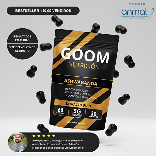 Gomitas Ashwaganda | Menos Estrés y mas Enfoque