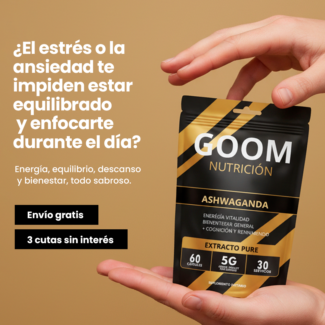Gomitas Ashwaganda | Menos Estrés y mas Enfoque